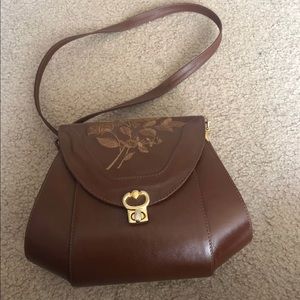 Colombian real leather bag VINTAGE